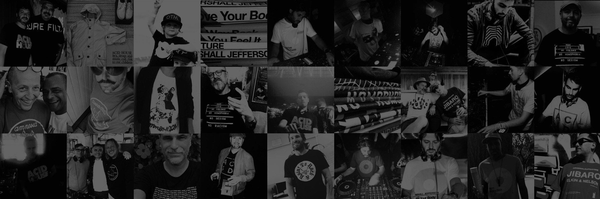 Inspired by dance music culture.